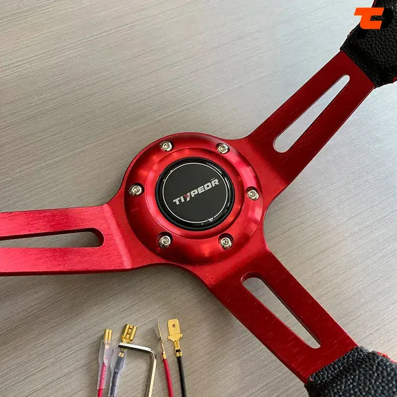 Volante-Esportivo-350-mm-PVC-14-Universal-6-×-70-Paraiso-Tuning