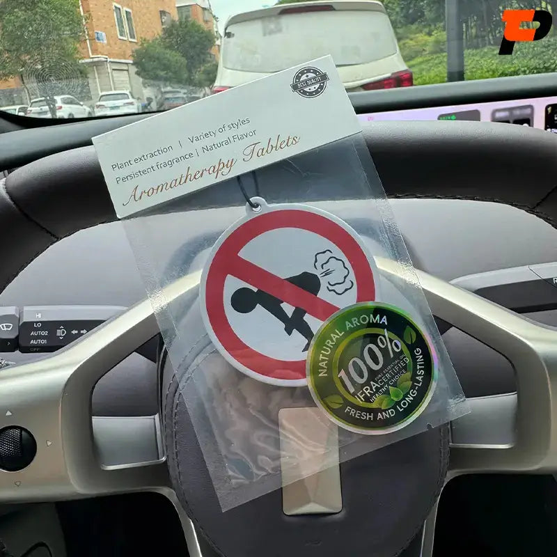 pingente-aromatizante-proibido-peidar-retrovisor-paraiso-tuning